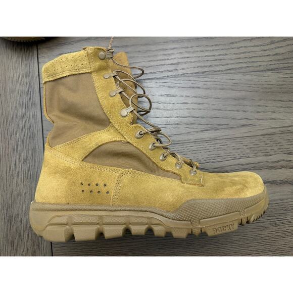 Rocky RLW Lightweight Military Combat Boots Coyote Brown 11M (RKC042) main image 10